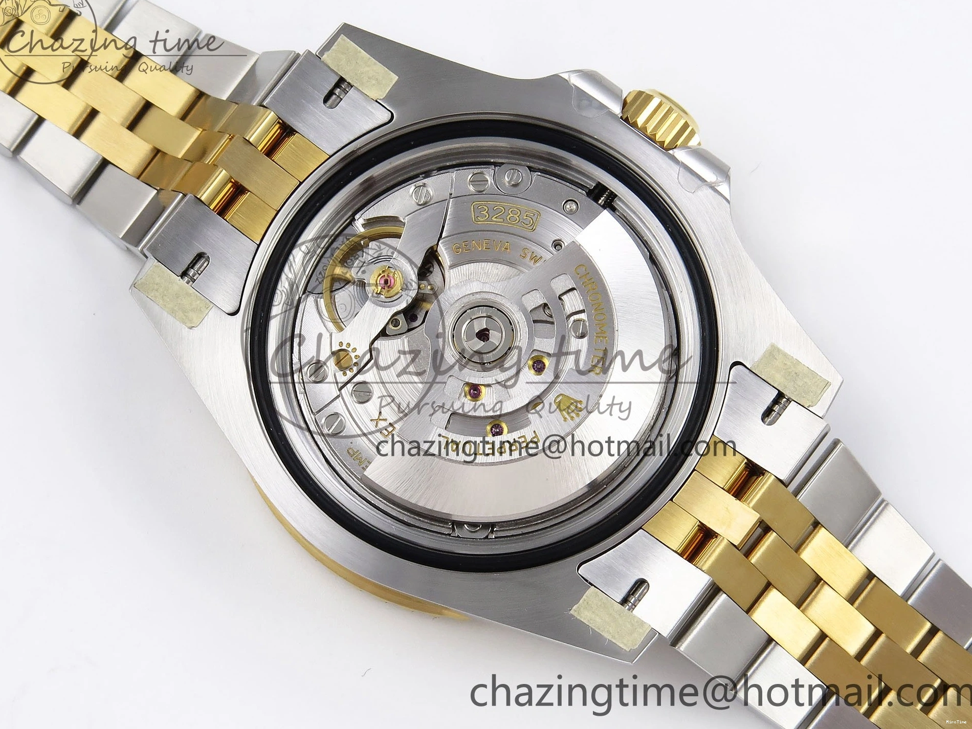 MiroTime 0309 SportInspired GMT-Master II 126713 GRNR ARF 1:1 Best Edition Black Dial on YG SS Jubilee Bracelet VR3285 CHS 1663